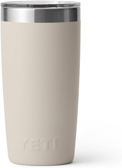YETI Rambler 10 oz Tumbler, Stainless Steel, Vacuum Insulated with MagSlider Lid, White
