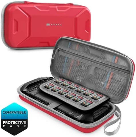 Mumba Carrying Case for Nintendo Switch 2 2025, [Plus Version] Portable Protective Travel Carry Handbag Pouch for Blade/Titan Case [Large Capacity] (Black)