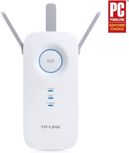 TP-Link AC1750 WiFi Extender (RE450) - Up to 1750Mbps, Dual Band WiFi Repeater, Internet Booster, Extend WiFi Range Further