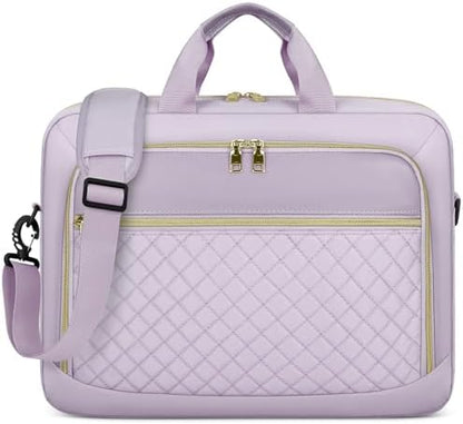 Laptop Bag 17 Inch Laptop Briefcase for Women Waterproof Computer Messenger Bag Professional Laptop Case for Business Work - PuriLite
