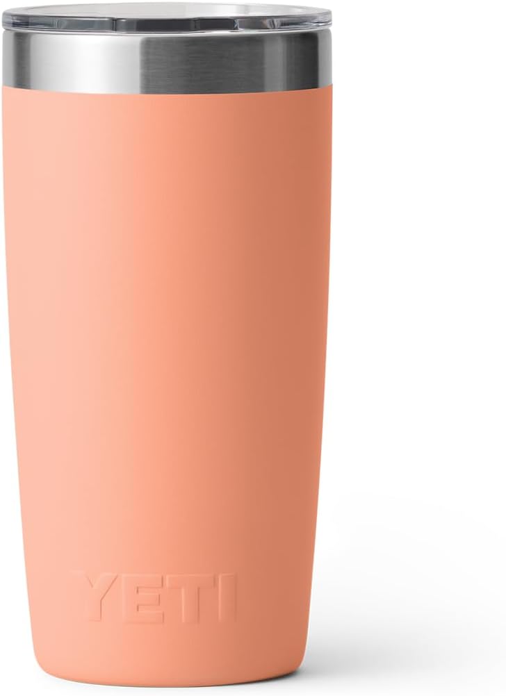 YETI Rambler 10 oz Tumbler, Stainless Steel, Vacuum Insulated with MagSlider Lid, White