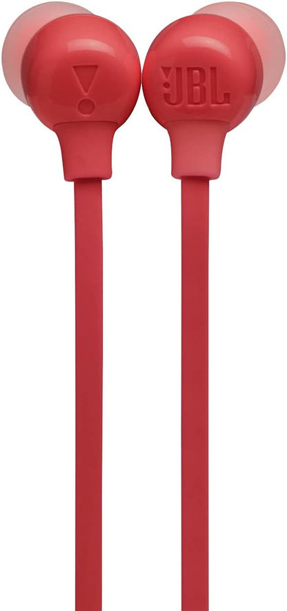 JBL Tune 125BT Wireless in-Ear Bluetooth Headphones, 16 Hour Playtime - White