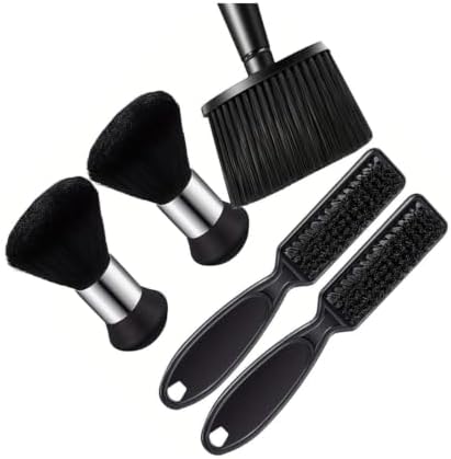 5 Pcs Hair Clipper Neck Dust Removal Brush Set, Bristle Hair Styling Tool,