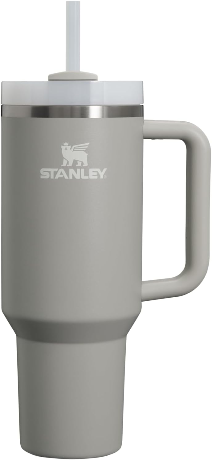 Stanley Quencher H2.0 Tumbler with Handle and Straw 30 oz | Flowstate 3-Position Lid | Cup Holder Compatible for Travel | Insulated Stainless Steel Cup | BPA-Free | Exclusive Lupine