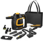 McCulloch MC1375 Canister Steam Cleaner with 20 Accessories, Extra-Long Power Cord, Chemical-Free Cleaning for Most Floors, Counters, Appliances, Windows, Autos, and More, 1-(Pack), Black