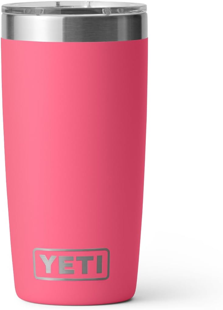 YETI Rambler 10 oz Tumbler, Stainless Steel, Vacuum Insulated with MagSlider Lid, White