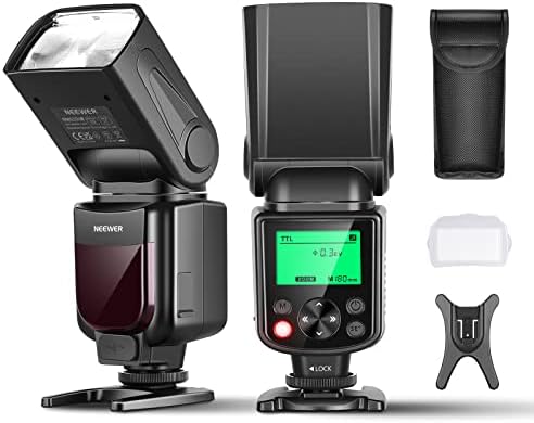 NEEWER NW635II-S TTL Camera Flash Speedlite with Soft Diffuser, Compatible with Sony A9 II A9 A7R V A7R IV A7 IV A7R III A7S III A7 III A7S II A7R II A7S A7 A7C A1 A6600 A6500 A6100 A6000 A99 A350