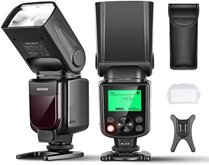 NEEWER NW635II-S TTL Camera Flash Speedlite with Soft Diffuser, Compatible with Sony A9 II A9 A7R V A7R IV A7 IV A7R III A7S III A7 III A7S II A7R II A7S A7 A7C A1 A6600 A6500 A6100 A6000 A99 A350