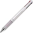 Pilot LKJP-60S4-S Juice Up 4, 0.02 inches (0.4 mm), Silver Ballpoint Pen, Multi-Color Ballpoint Pen - PuriLite