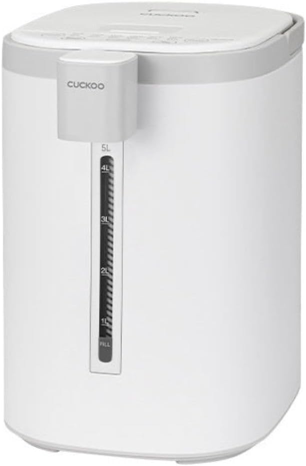 Cuckoo CWP-A501TW | Hot Water Dispenser & Warmer | Auto Dispense & Boil Dry Protection | Insulated Stainless Steel | 5 Liter