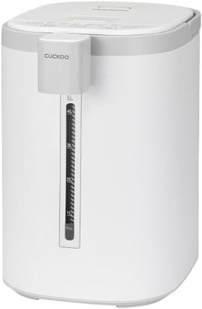 Cuckoo CWP-A501TW | Hot Water Dispenser & Warmer | Auto Dispense & Boil Dry Protection | Insulated Stainless Steel | 5 Liter