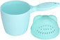 Baby Bath Rinse Cup, Detachable Baby Shampoo Rinser Kid Wash Hair Bathing Flusher for Baby Tub(Green)