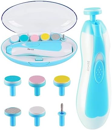 Baby Nail Trimmer Electric,Baby Nail File Clipper for Toes and Fingers
