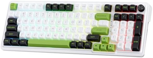 Redragon K686 PRO 98 Keys Wireless Gasket RGB Gaming Keyboard, 3-Modes Anime Mechanical Keyboard w/Hot-Swap Socket, Dedicated Knob Control & Sound Absorbing Pads, Custom Hi-Fi Linear Switch