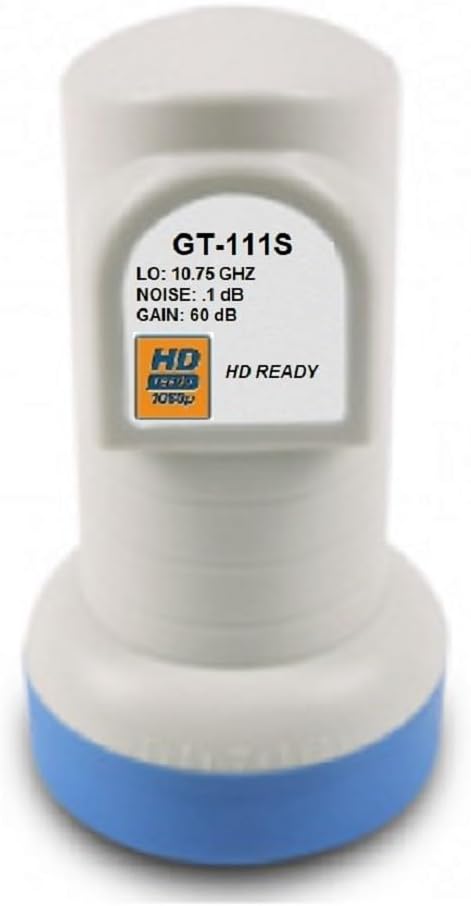 Quad Standard Linear Satellite KU Band LNB FTA 10750 Free to AIR HD for International Channels: Chinese Arabic Persian, Polish, Russian, Vietnamese, 97 Galaxy