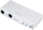 Arturia MINIFUSE2WH Minifuse2 Compact USB Interface White | White, 2 inputs, USB-C audio interface, 24-bit/192kHz, Preamps, Software bundle