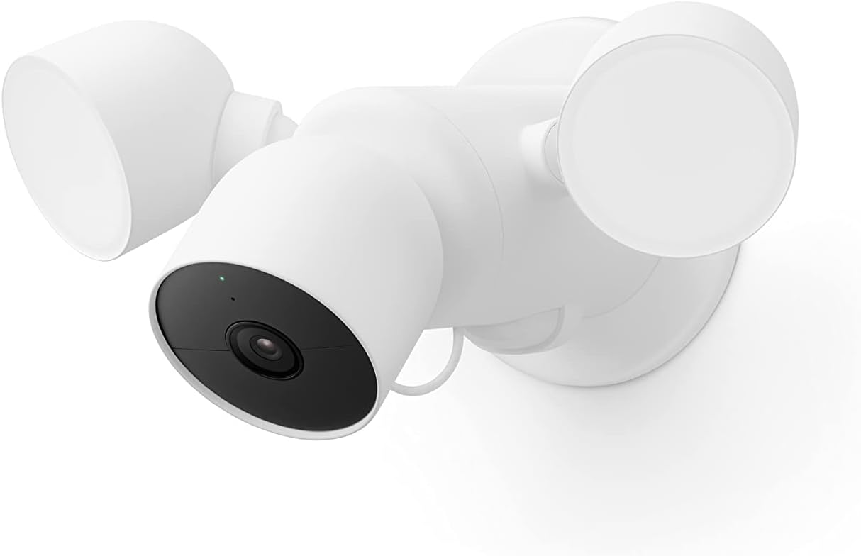 Google Nest Security Cam (Wired) - 2nd Generation - Snow