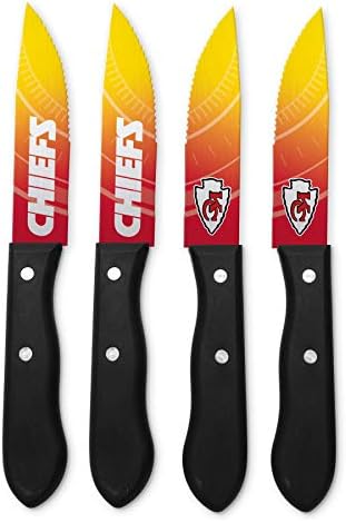 The Sports Vault by Inglasco NFL Chicago Bears Steak Knives