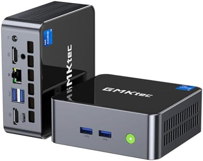 GMKtec Mini PC Intel Core i9 12900HK(14C/20T 5.0 GHz) W11 Pro, Desktop Computer 32GB DDR4 RAM+1TB NVMe SSD, Triple 4K Display, WiFi 6, BT5.2, USB-C M3 Plus