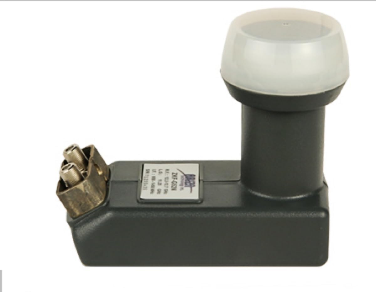 Quad Standard Linear Satellite KU Band LNB FTA 10750 Free to AIR HD for International Channels: Chinese Arabic Persian, Polish, Russian, Vietnamese, 97 Galaxy