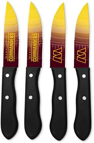 The Sports Vault by Inglasco NFL Chicago Bears Steak Knives