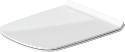 Duravit DuraStyle Toilet Seat & Cover | Elongated Slow-Close Seat with Stainless Steel Hinges