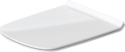 Duravit DuraStyle Toilet Seat & Cover | Elongated Slow-Close Seat with Stainless Steel Hinges