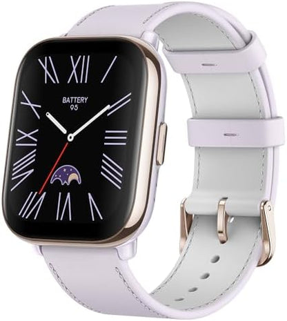 Amazfit Active Smart Watch 42mm, AI Fitness Tracker & Sleep Coach, GPS, Amazon Alexa Built-in, Bluetooth, 14-Day Battery, 120+ Sports Modes, Android & iPhone, Petal Pink
