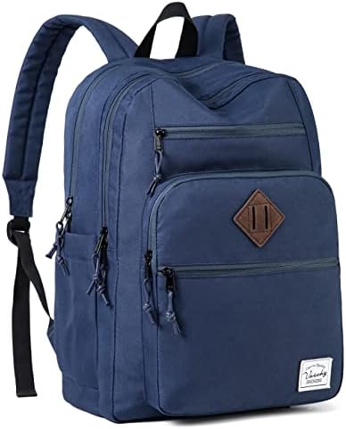 School Backpack for Men Women,Vaschy Lightweight School Bag Bookbag Casual Daypack for High School/College/Teens/Travel/Work