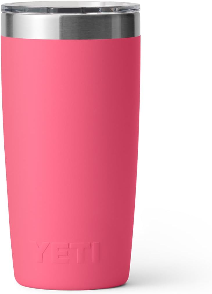 YETI Rambler 10 oz Tumbler, Stainless Steel, Vacuum Insulated with MagSlider Lid, White