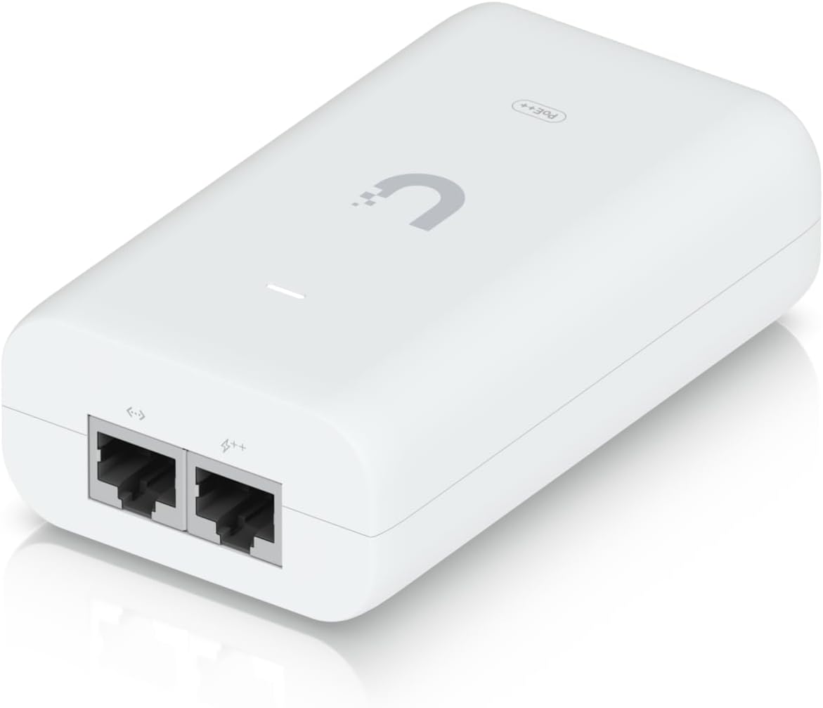 Ubiquiti U-PoE++ Gigabit PoE injector 48V / 1,25A (60W)
