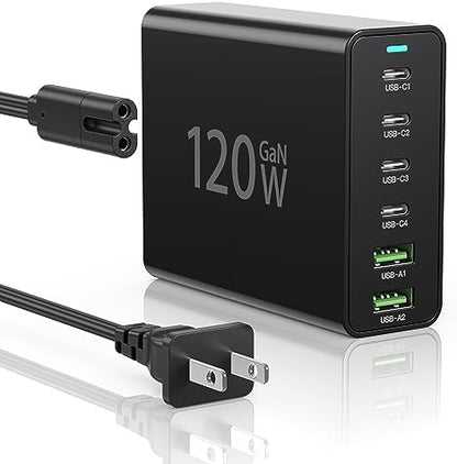 Multi-Port USB C Charging Station | Fast Charging Hub for Multiple Devices