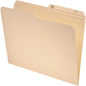 Pendaflex File Folders, 1/2 Cut Tab, Letter Size, Manila, Durable & Tear-Resistant File Organizers, 100/Box for Office, Home & School Filing Systems, Reversible & Eco-Friendly Design
