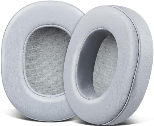 SOULWIT Replacement Earpads for Skullcandy Hesh 3/ANC/Evo & Crusher Wireless/ANC/Evo & Venue ANC Over-Ear Headphones, Ear Pads Cushions with Noise Isolation Foam - Hesh3 PL Black
