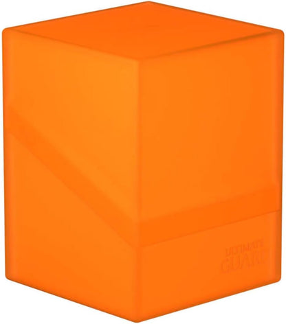 Ultimate Guard Boulder 100+ Classic, Deck Case for 100 Double-Sleeved TCG Cards, Onyx, Secure & Durable Storage for Trading Card Games, Soft-Touch Finish
