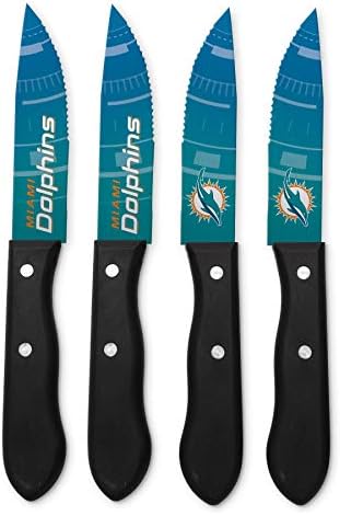 The Sports Vault by Inglasco NFL Chicago Bears Steak Knives