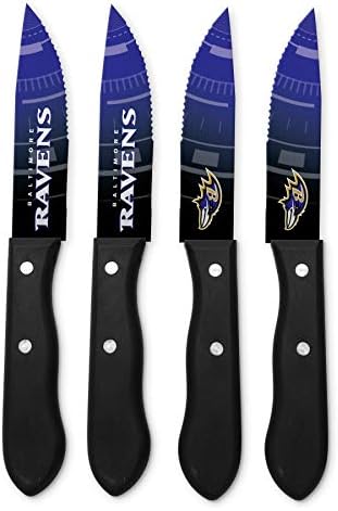 The Sports Vault by Inglasco NFL Chicago Bears Steak Knives
