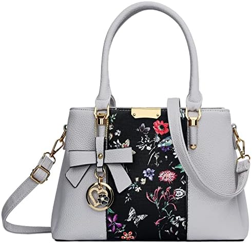 KKXIU Trendy Tote Bag for Women Lightweight Oxford Big Capacity Shoulder Purses and Handbags