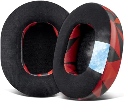 SOULWIT Replacement Earpads for Skullcandy Hesh 3/ANC/Evo & Crusher Wireless/ANC/Evo & Venue ANC Over-Ear Headphones, Ear Pads Cushions with Noise Isolation Foam - Hesh3 PL Black