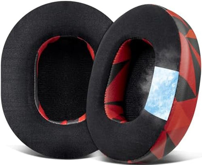 SOULWIT Replacement Earpads for Skullcandy Hesh 3/ANC/Evo & Crusher Wireless/ANC/Evo & Venue ANC Over-Ear Headphones, Ear Pads Cushions with Noise Isolation Foam - Hesh3 PL Black