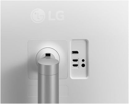 LG 27" 27BA45U-B 27" Ultrafine UHD (3840 x 2160) 4K IPS Monitor – 5ms 60Hz HDR10, DCI-P3 90%, Tilt/Height/Swivel/Pivot Adjustment, HDMI & DisplayPort, Eye Comfort, Black