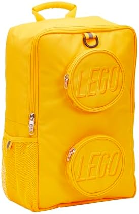 LEGO Lego Brick Backpack-purple Carry-On Luggage, Flame Orange, One Size, Backpack