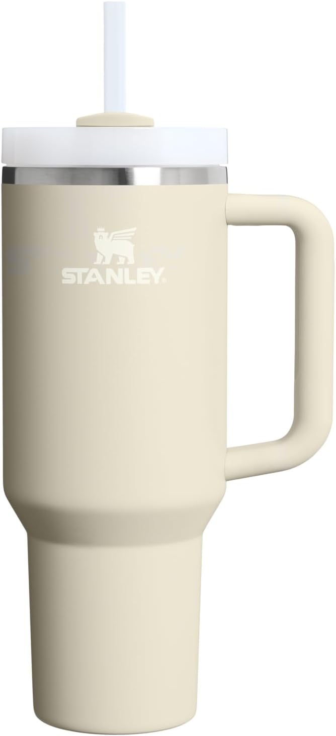 Stanley Quencher H2.0 Tumbler with Handle and Straw 30 oz | Flowstate 3-Position Lid | Cup Holder Compatible for Travel | Insulated Stainless Steel Cup | BPA-Free | Exclusive Lupine