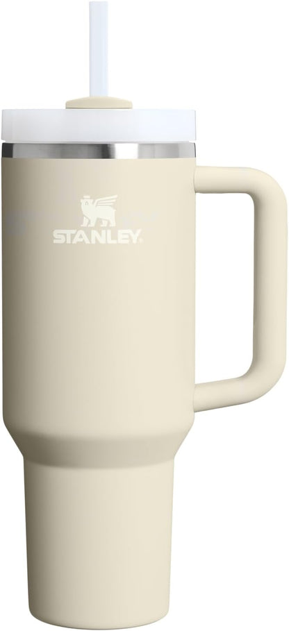 Stanley Quencher H2.0 Tumbler with Handle and Straw 30 oz | Flowstate 3-Position Lid | Cup Holder Compatible for Travel | Insulated Stainless Steel Cup | BPA-Free | Exclusive Lupine