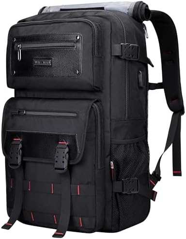 WITZMAN Carry On Travel Backpack for Men Duffle Bags Fit for 17 Inch Laptop Airline Approved Laptop Backpack