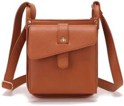 Lexiyat Crossbody Purses for Women Trendy Cell Phone Bag Leather Shoulder Handbags with Card Slots