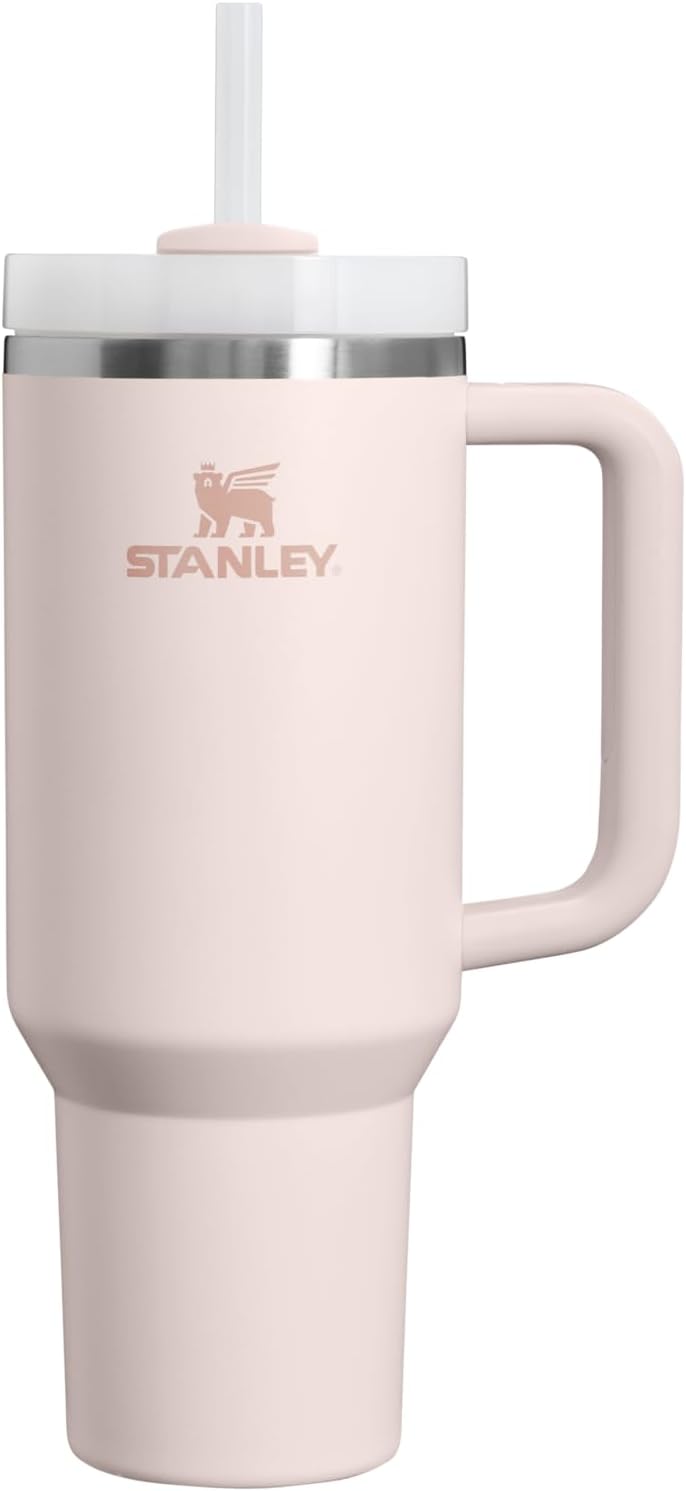 Stanley Quencher H2.0 Tumbler with Handle and Straw 30 oz | Flowstate 3-Position Lid | Cup Holder Compatible for Travel | Insulated Stainless Steel Cup | BPA-Free | Exclusive Lupine