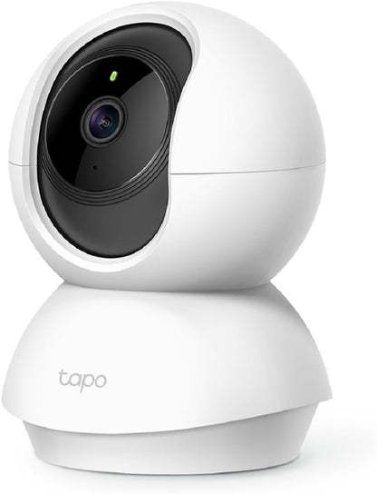 TP-Link Tapo 2K Pan/Tilt Indoor Security WiFi Camera, Baby & Pet Camera w/ 360° Motion Tracking, 2-Way Audio, Night Vision, Cloud & Local Storage (Up to 256 GB), Works w/Alexa & Google (Tapo C210P2)