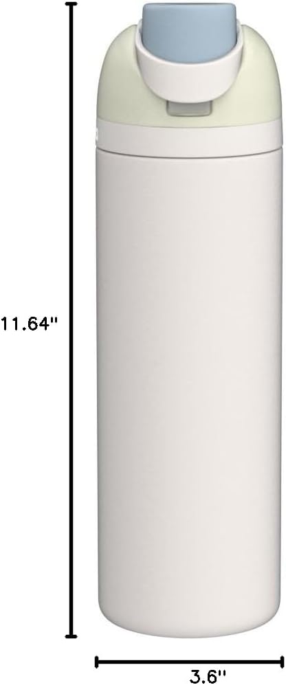 Owala Kids FreeSip Insulated Stainless Steel Water Bottle with Straw, BPA-Free Sports Water Bottle, Great for Travel, 16 oz, Celestial Sphere