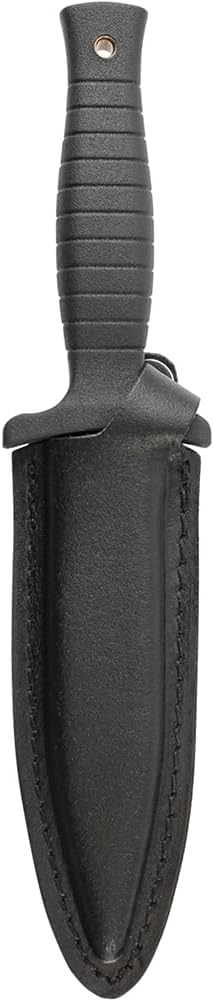 Smith & Wesson 9" H.R.T Double Edged Boot Knife,Black